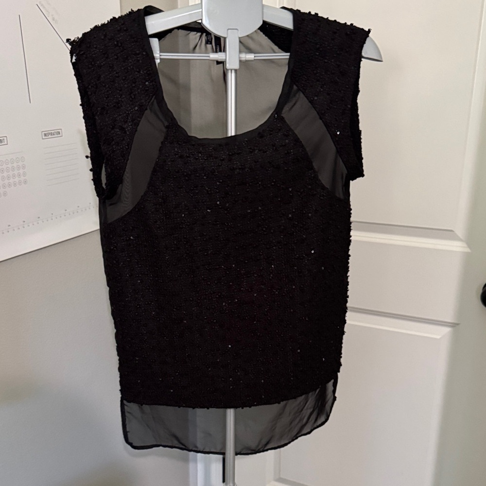 Maurices Black Sleeveless Blouse